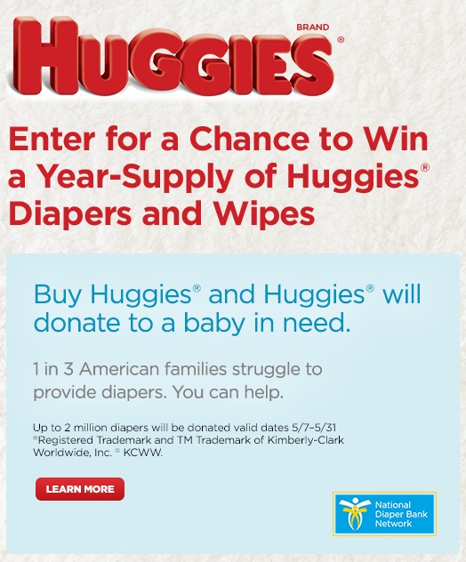 huggies- baby in need